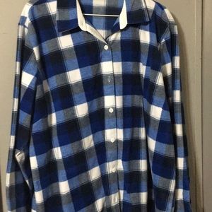 Woman’s flannel shirt